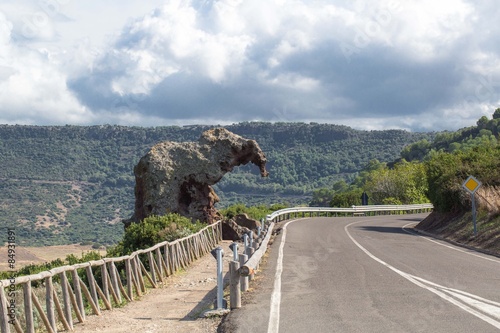 Elefantenfels - bekannte Sehenswürdigkeit Sardiniens photo