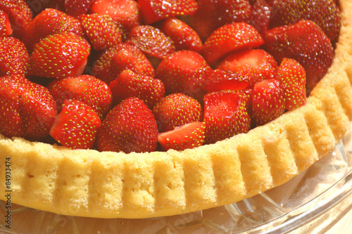 Erdbeerkuchen