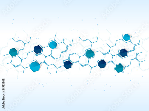 Vector design technology, Network,medical, business background