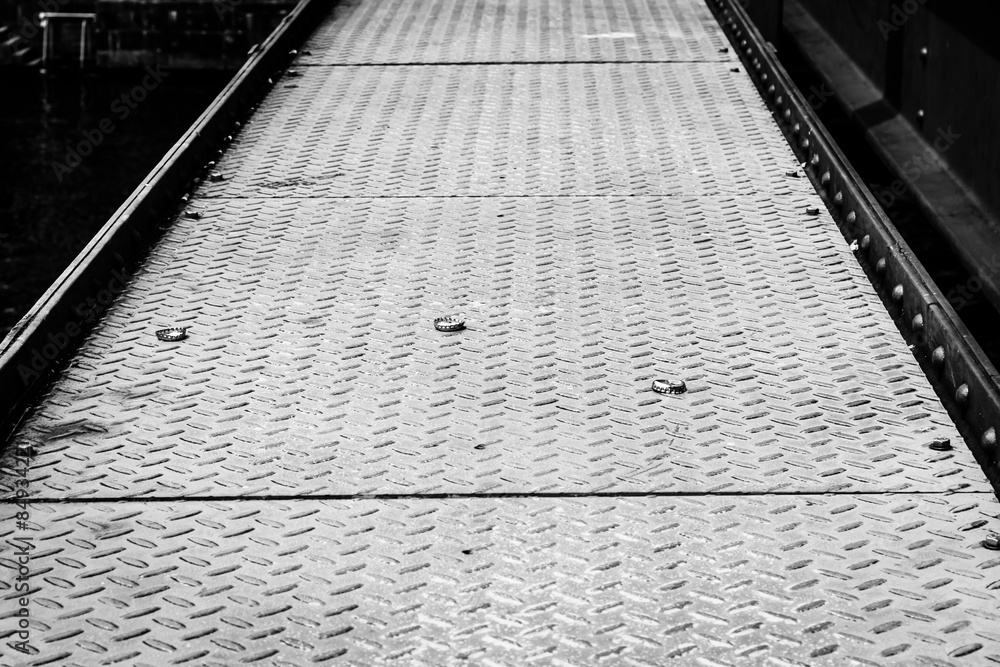 Obraz premium Rough metal floor 