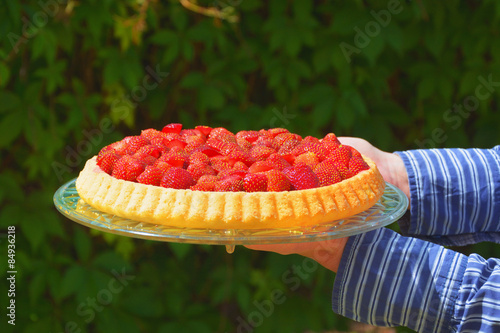 Erdbeertorte