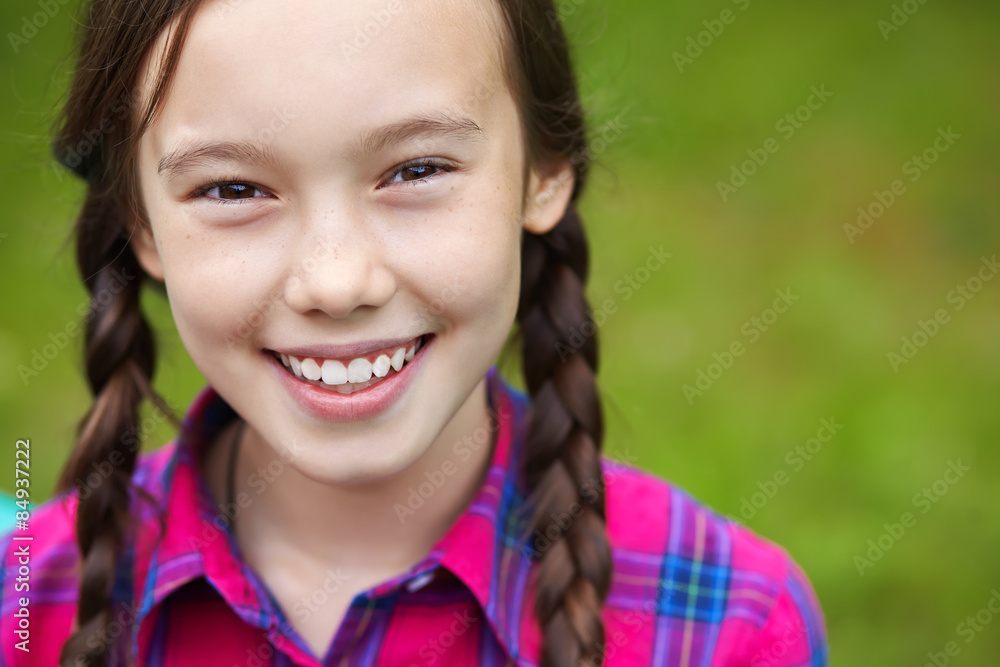 Beautiful smiling teenage girl Beautiful smiling teenage girl