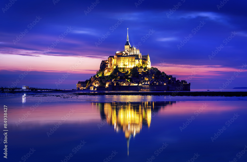 Fototapeta premium Mont Saint-Michel