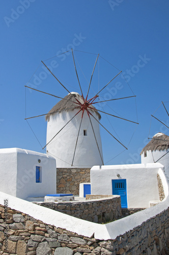 Windmill in Mykonos, Greece