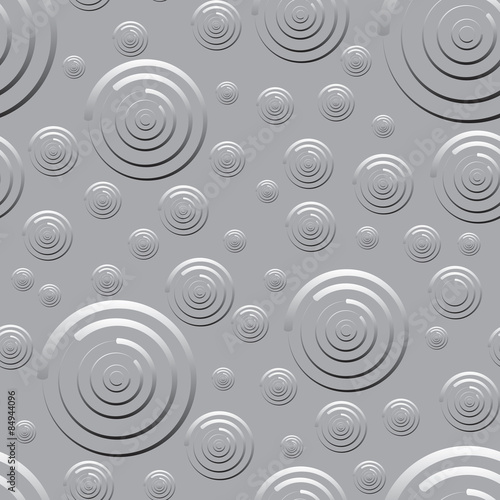 Seamless pattern of rounds for background 