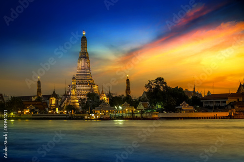 Wat Arun - the Temple of Dawn in Bangkok  Thailand
