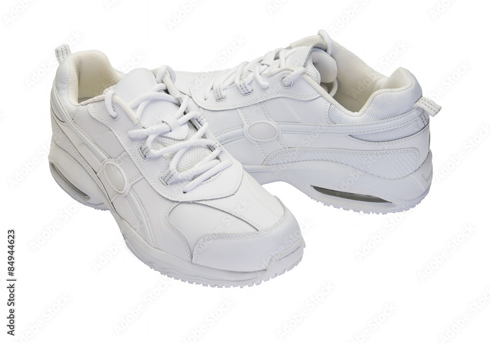 White Running Shoes