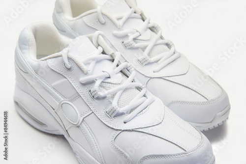 White Running Shoes