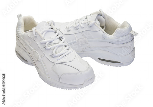 White Running Shoes