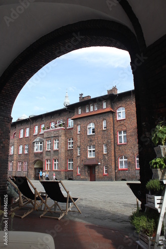 Obraz na płótnie Nikiszowiec w salonie