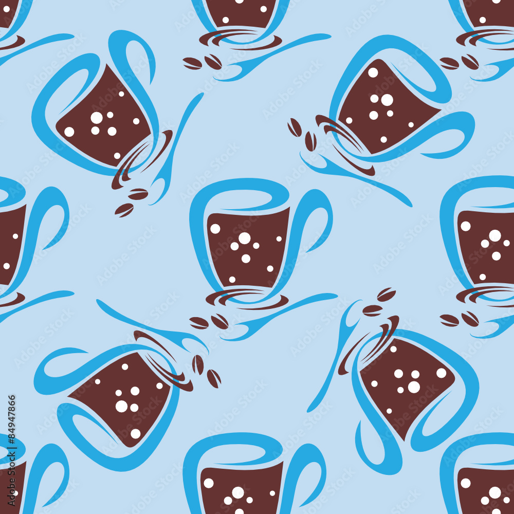 tea cup seamless pattern tea cup seamless pattern