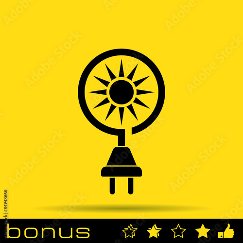 sun energy icon