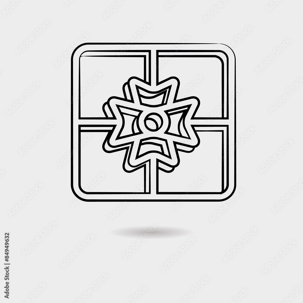 gift box icon gift box icon