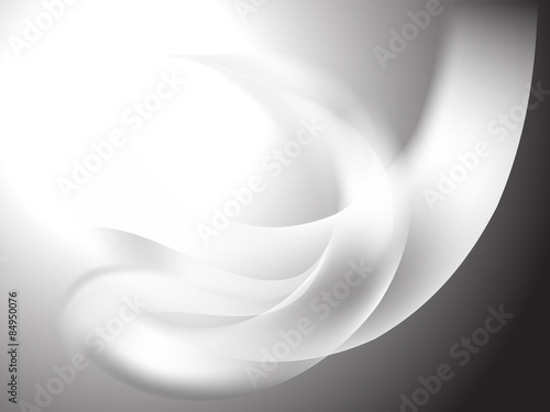 white silk smooth flow background vector design