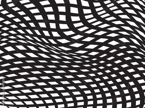 pattern black white optical design background vector