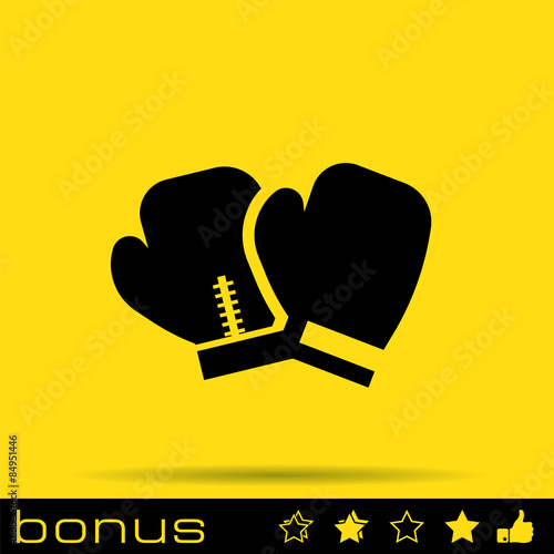 icon boxing gloves