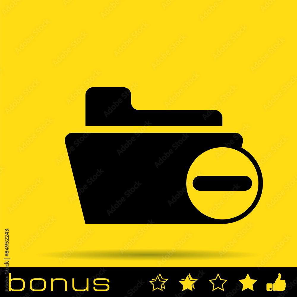 directory delete icon directory delete icon