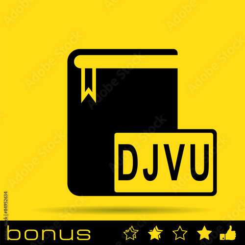 book format djvu icon photo