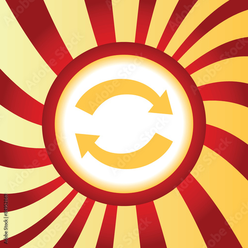 Exchange abstract icon