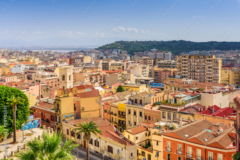 Cagliari Italy Cityscape