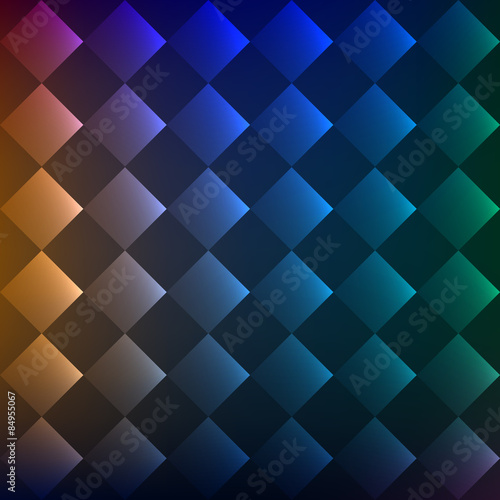 Background with squares