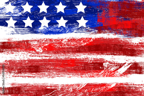 Patriotic Background. 
Elements are in separate layers and grouped. Very easy to edit, It contains EPS10 with large resolution JPG.