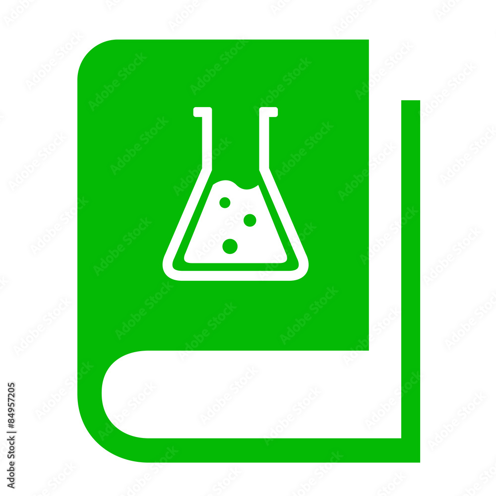 Icono libro de quimica verde Icono libro de quimica verde