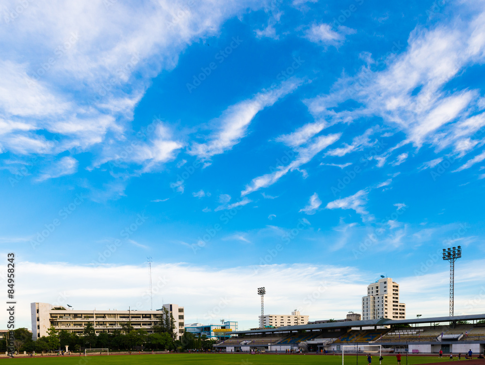 Bangkok blue sky