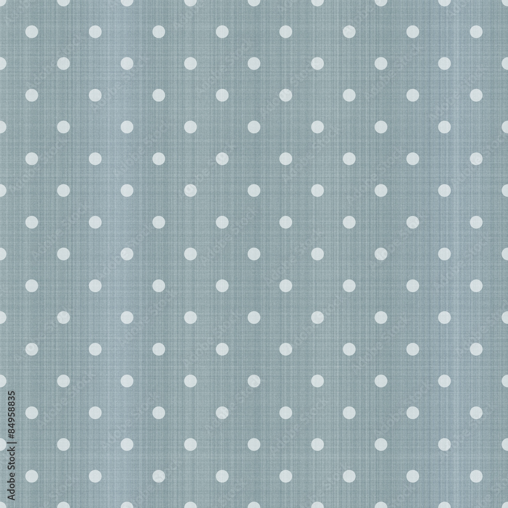 Vector Background # Polka Dot Pattern, Gray Cloth