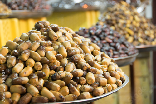 Dates in the date market in Sharjah, UAE