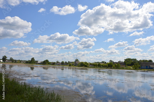 Летом в деревне