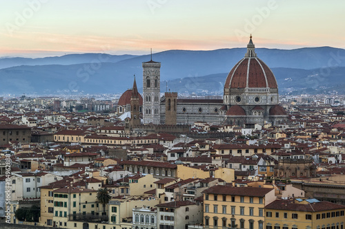 view of Florence Cathedral, Italy