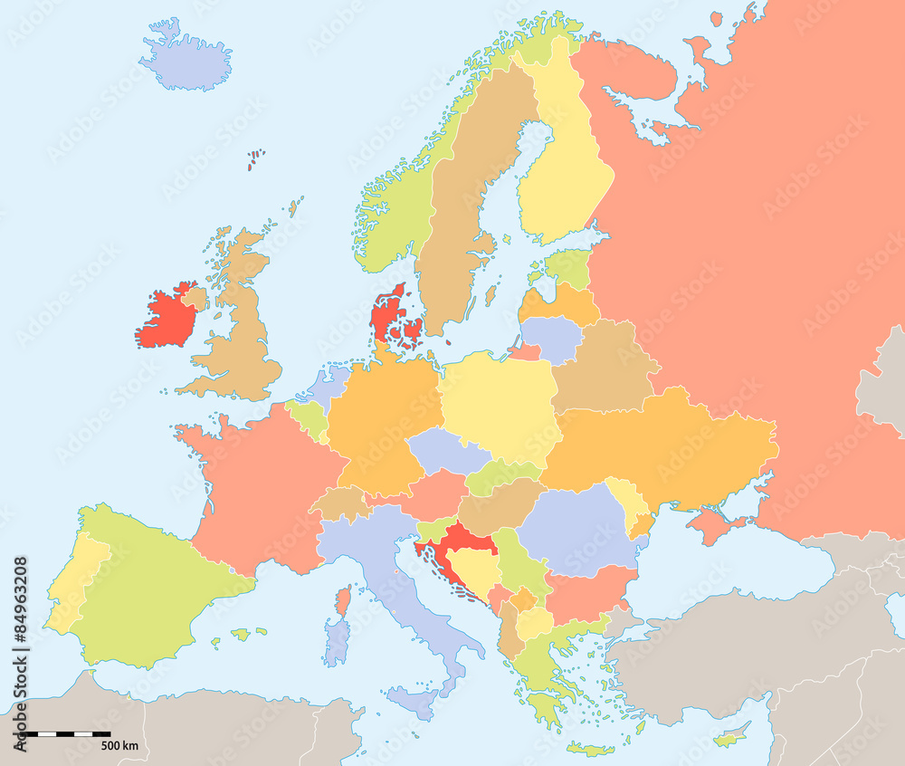 Europe political map 2015 with - 1000 F 84963208 Ns1wyWyuecZRAxMvEgNzUePS3rX87A0l