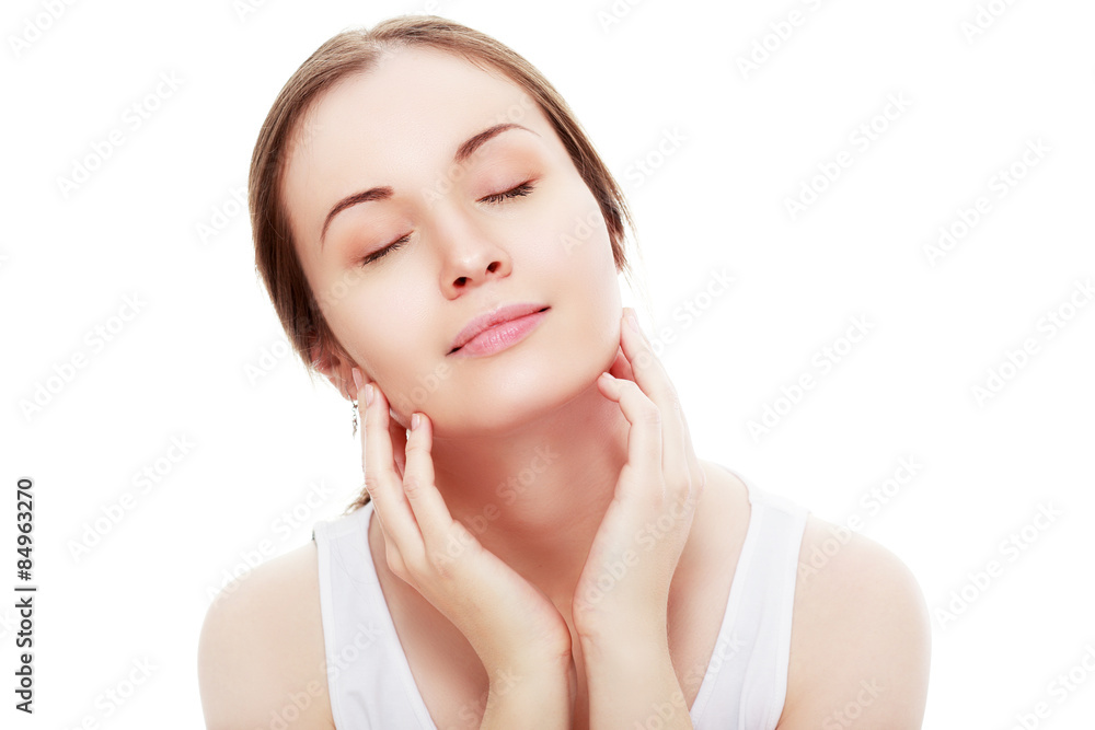 beautiful young woman