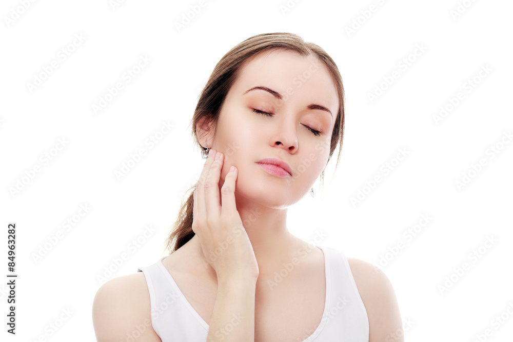 beautiful young woman