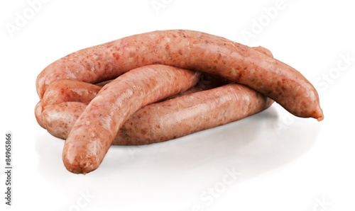 Sausage, Raw, Meat.