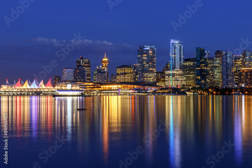 Vancouver Skyline at Dusk © heyengel