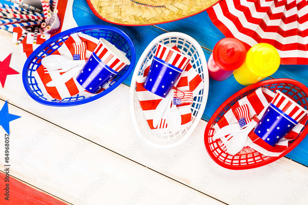 Fototapeta premium July fourth