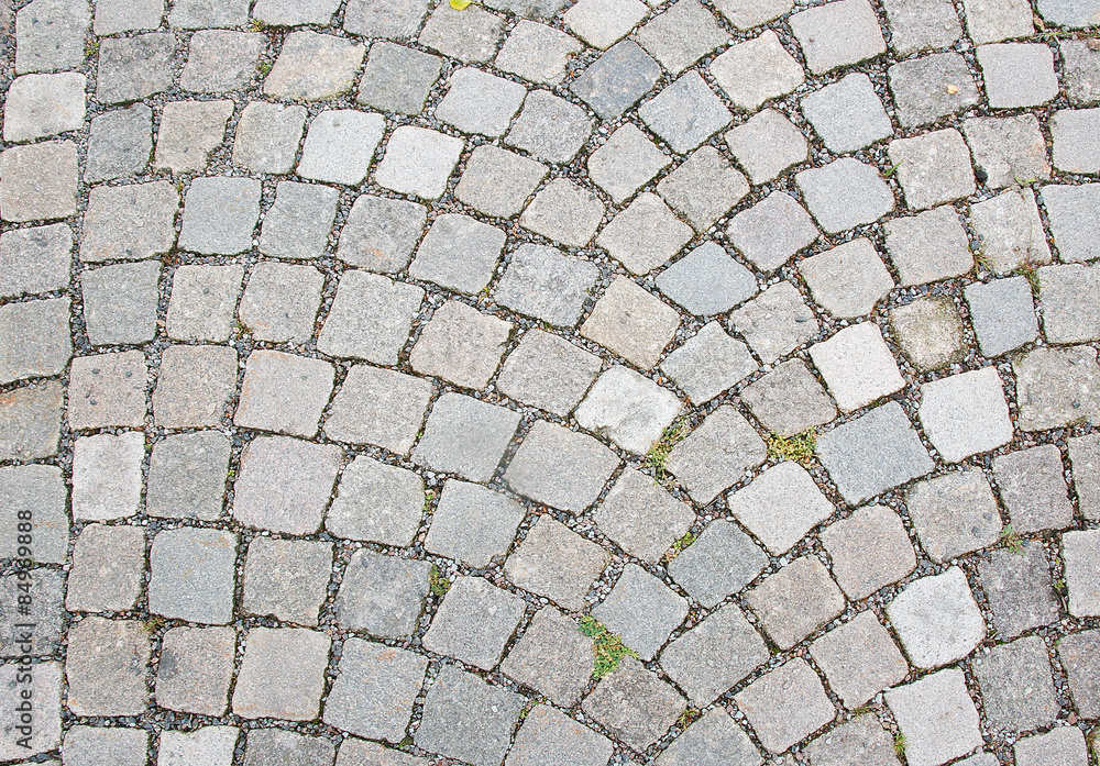 Cobble stone road surface texture for background copy space. Cobble stone road surface texture for background copy space.