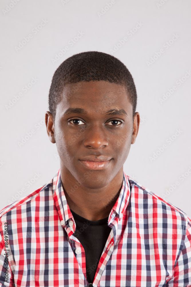 Obraz premium thoughtful black man