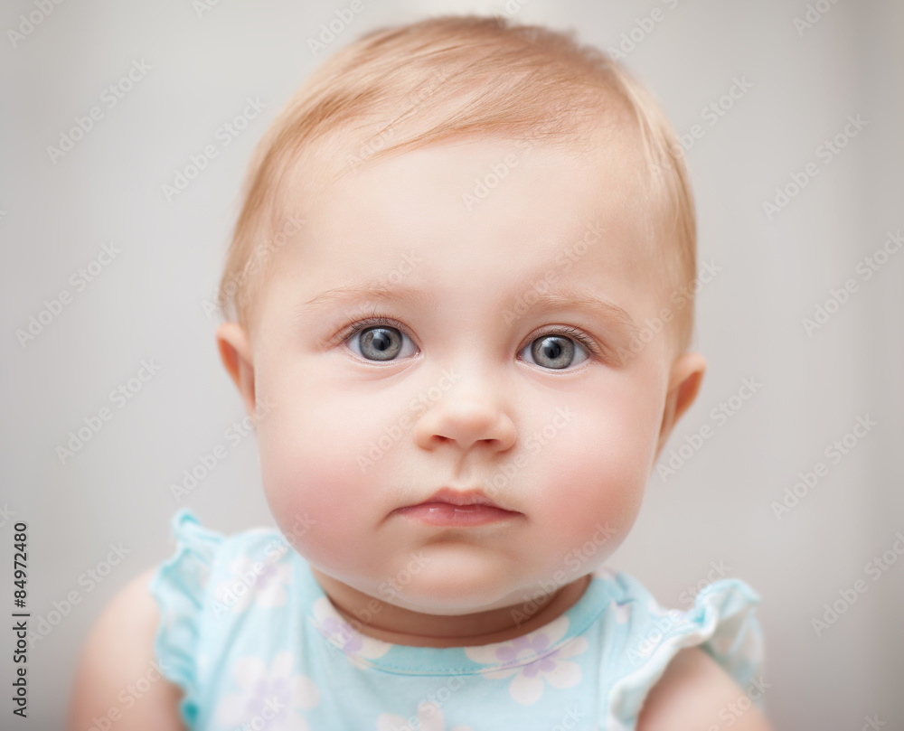 Beautiful baby portrait