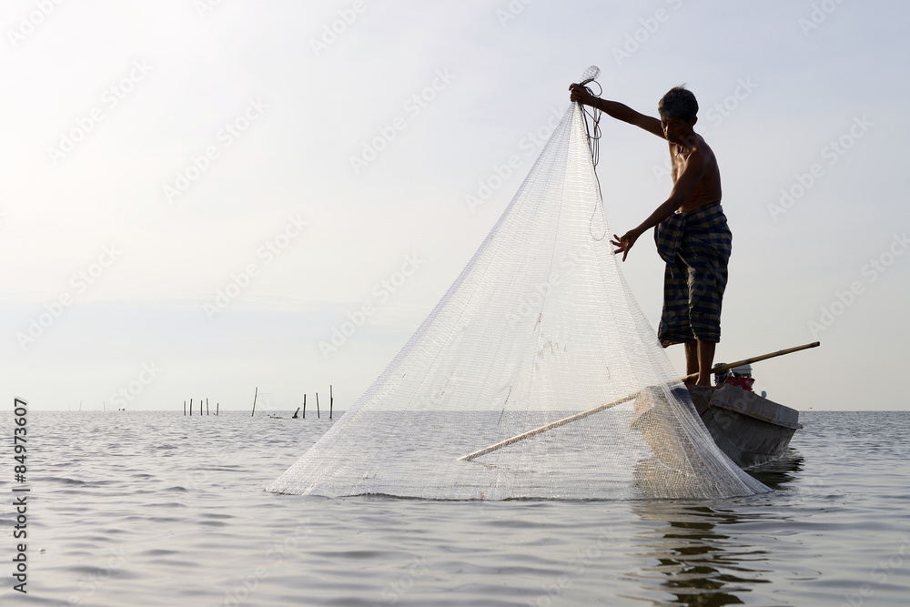 Naklejka premium the traditional livelihood