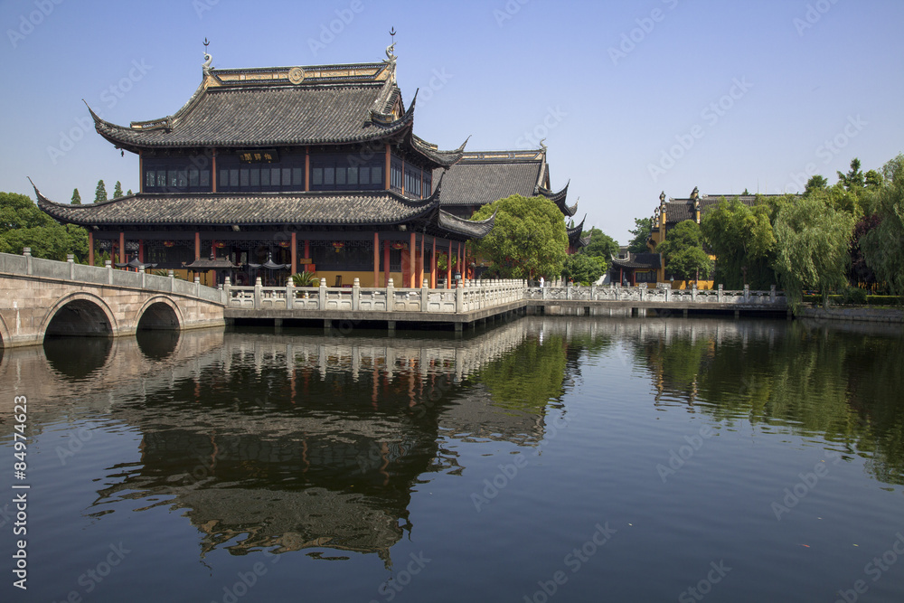 江南水郷  周荘の全福寺