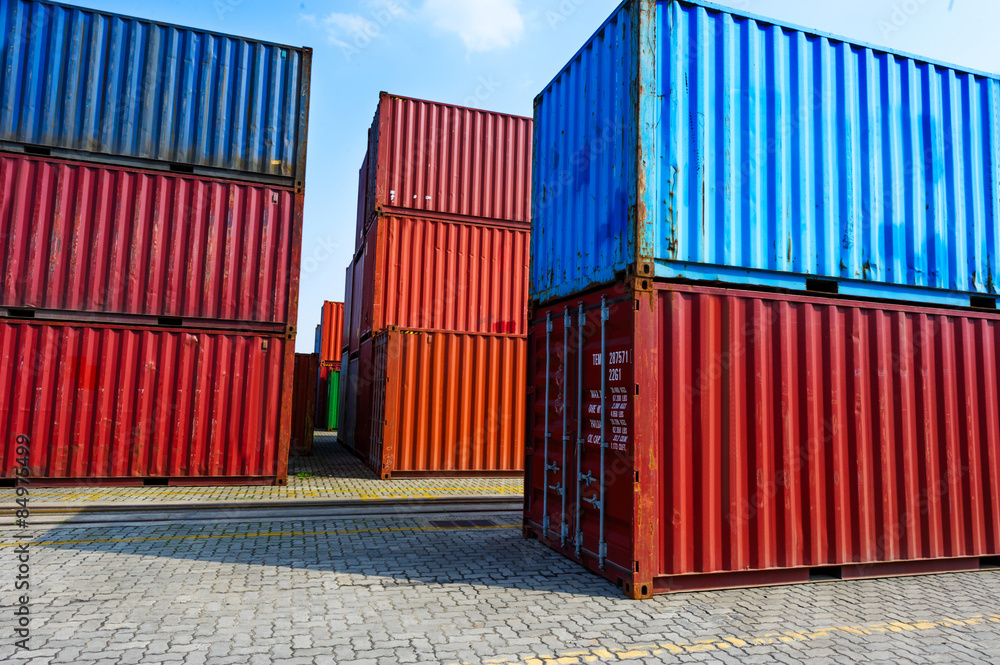 Fototapeta premium Containers shipping