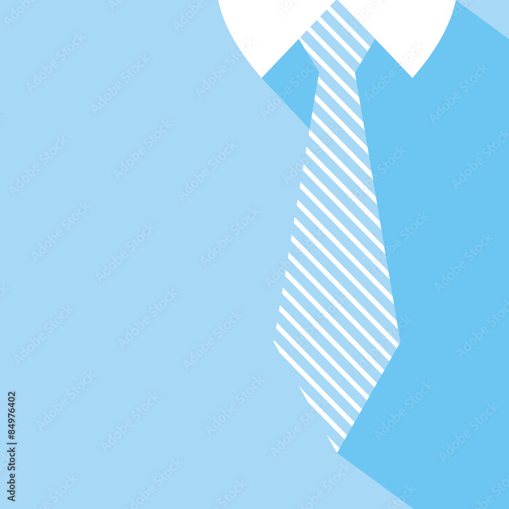 fathers day background tie and blue shirt - obrazy, fototapety, plakaty 