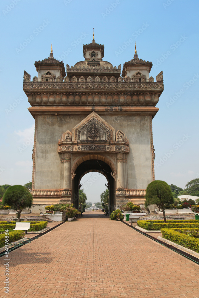 Fototapeta premium Patuxai - Vientiane Laos
