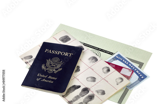 Slika na platnu Identity Documents