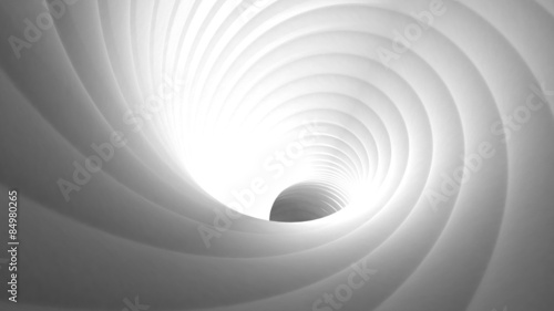 White Abstract Vortex Background