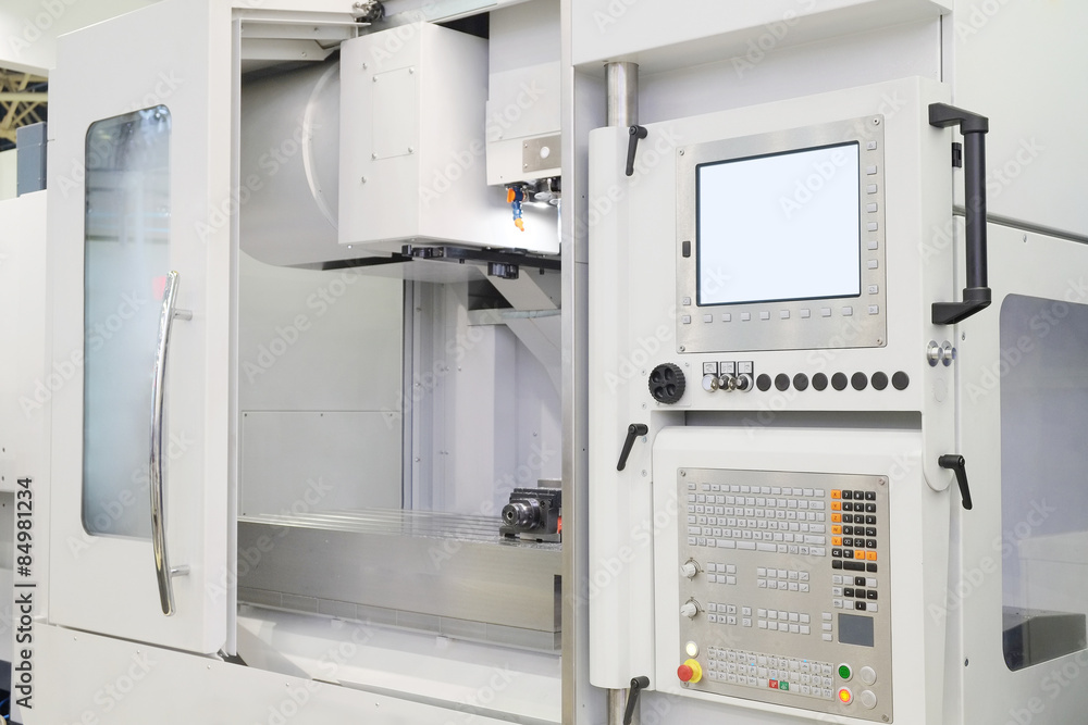 The image of metal-working machine The image of metal-working machine