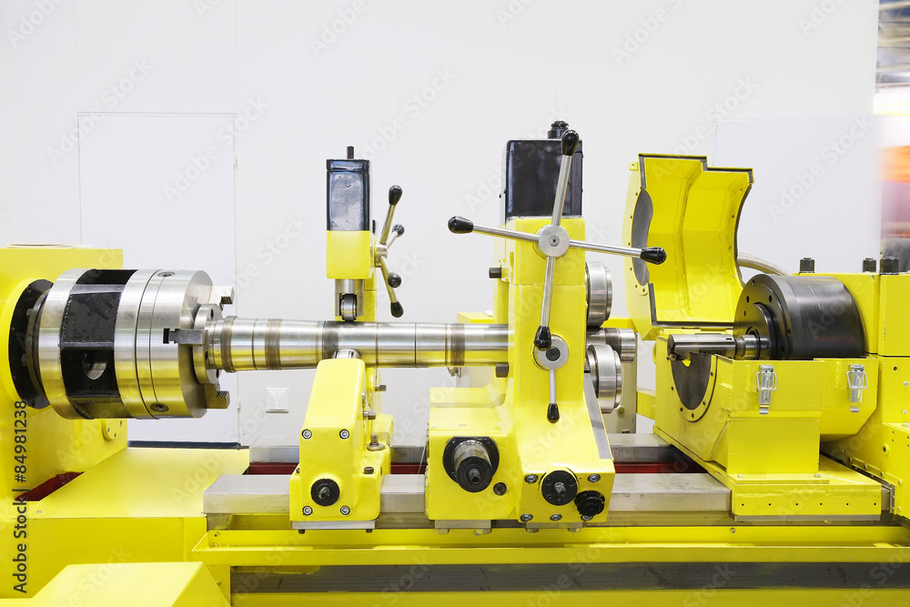 The image of metal-working machine The image of metal-working machine
